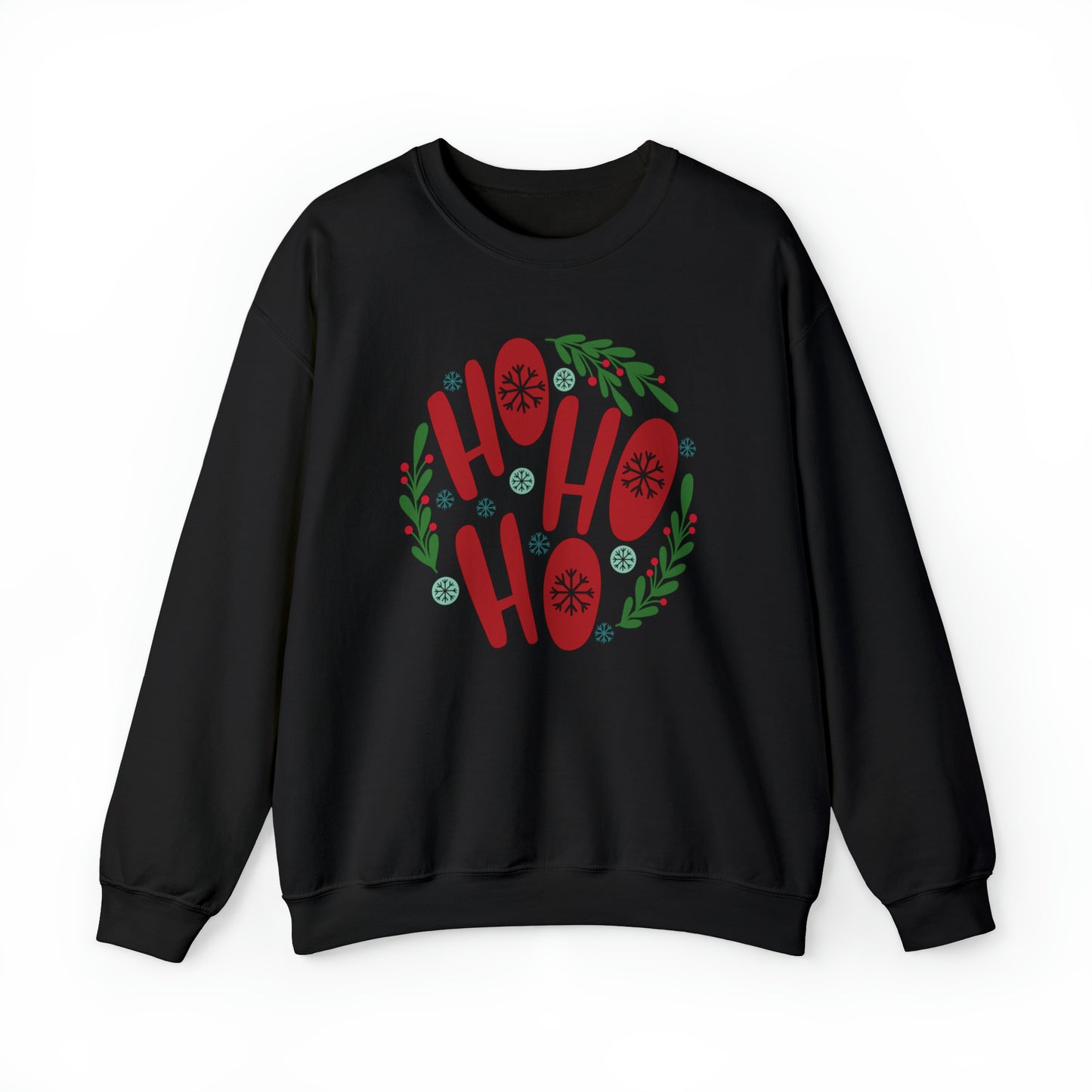 Santa Ho Ho Ho Sweatshirt, Women Christmas Holiday Shirt, Women Christmas Hoodie, Mistletoe Sweatshirt, Christmas Gift for Mom