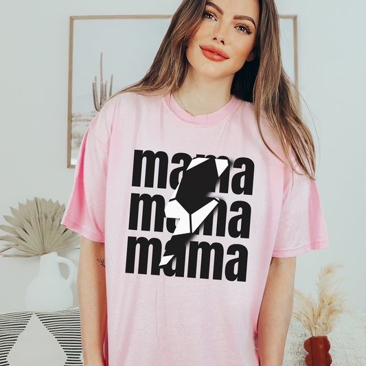 Soccer Mom Mama Shirt, Soccer Jersey, Mom Sports Game Day Shirt, Cool Trendy Cute Soccer Shirt, Mom Shirt, Gift for Mom, Coach Gift