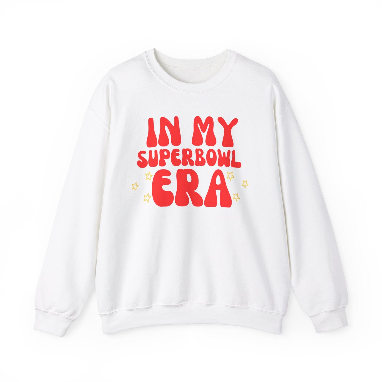 In My Era Superbowl Go Taylor's Boyfriend Graphic Sweatshirt for Women Her Girl Kansas Chiefs Trendy Women Hoodie Gift for Football Lover