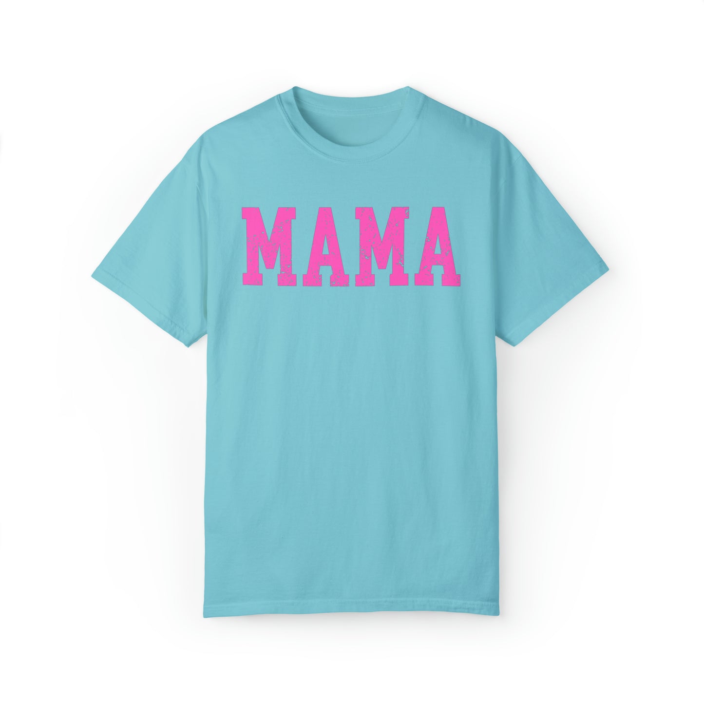 MAMA Mother Mom Bruh Graphic T-Shirt, Gift for Mom, Comfort Colors Crew Shirt, New Mom Shirt, Retro Vintage Mama T-Shirt