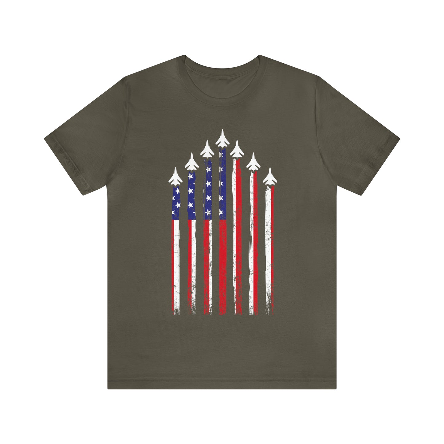 Air Force Veteran T-Shirt Unisex, Fighter Jets T-Shirt for Men, Patriotic Shirt for 4th of July, Air and Sea Show T-Shirt