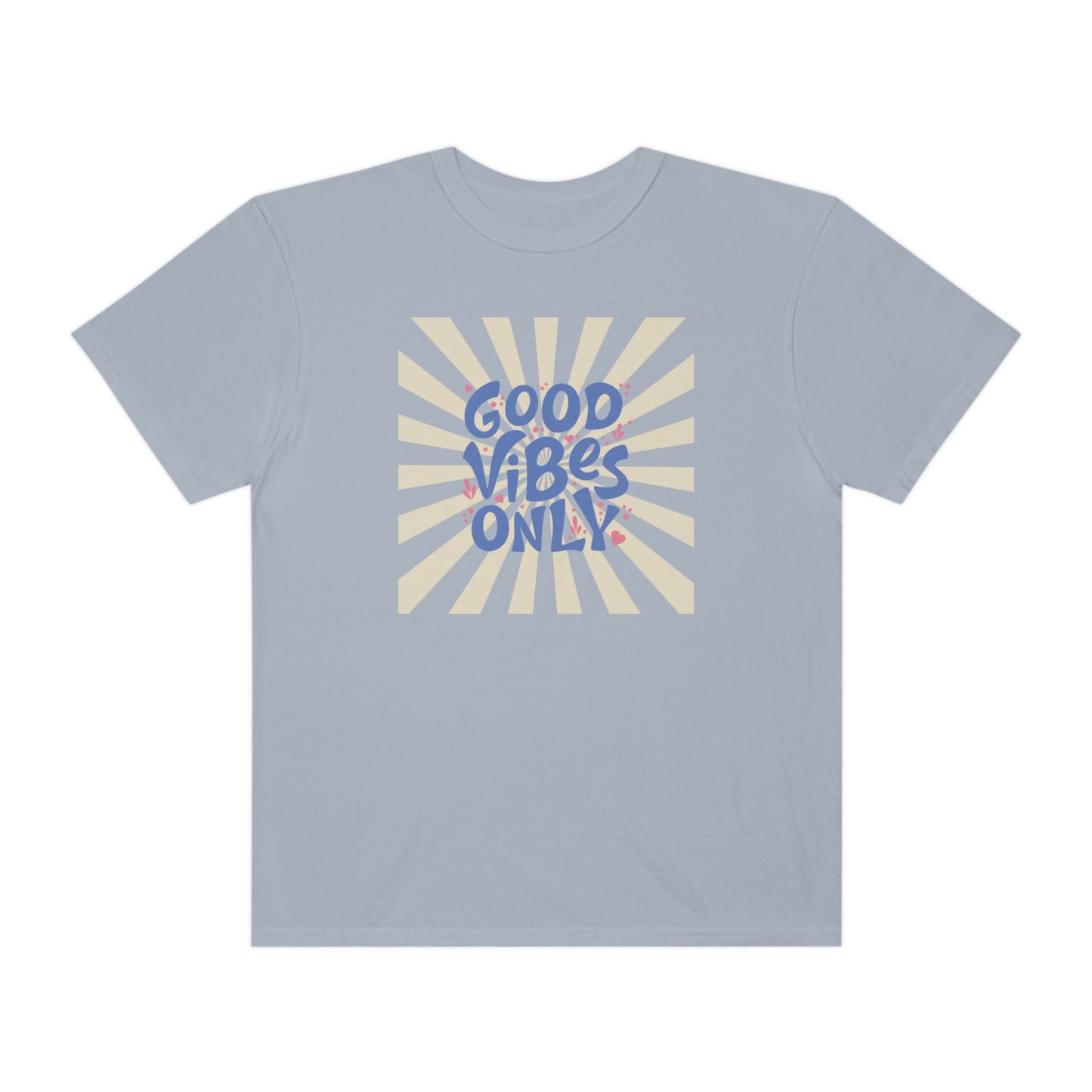 Good Vibes Only, Good Vibes Shirt, Positive Vibes Shirt, Mental Health Shirt, Summer Shirt, VSCO Shirt, Oversize Shirt, Trendy Shirt Women