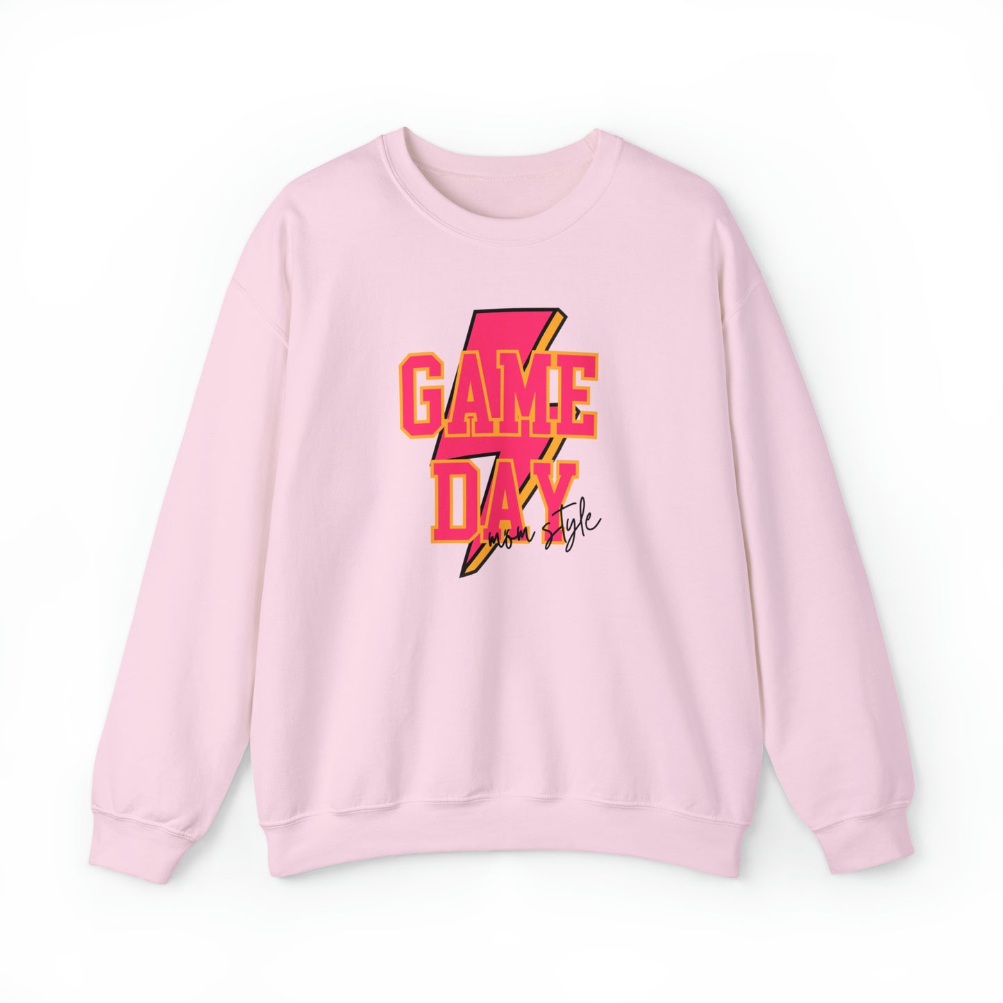 Game Day Mom Style Sweatshirt, Sports Mom Life Sweatshirt, Women's Hoodie, Mom Gift, Football Baseball Volleyball Hockey Soccer Mom Shirt