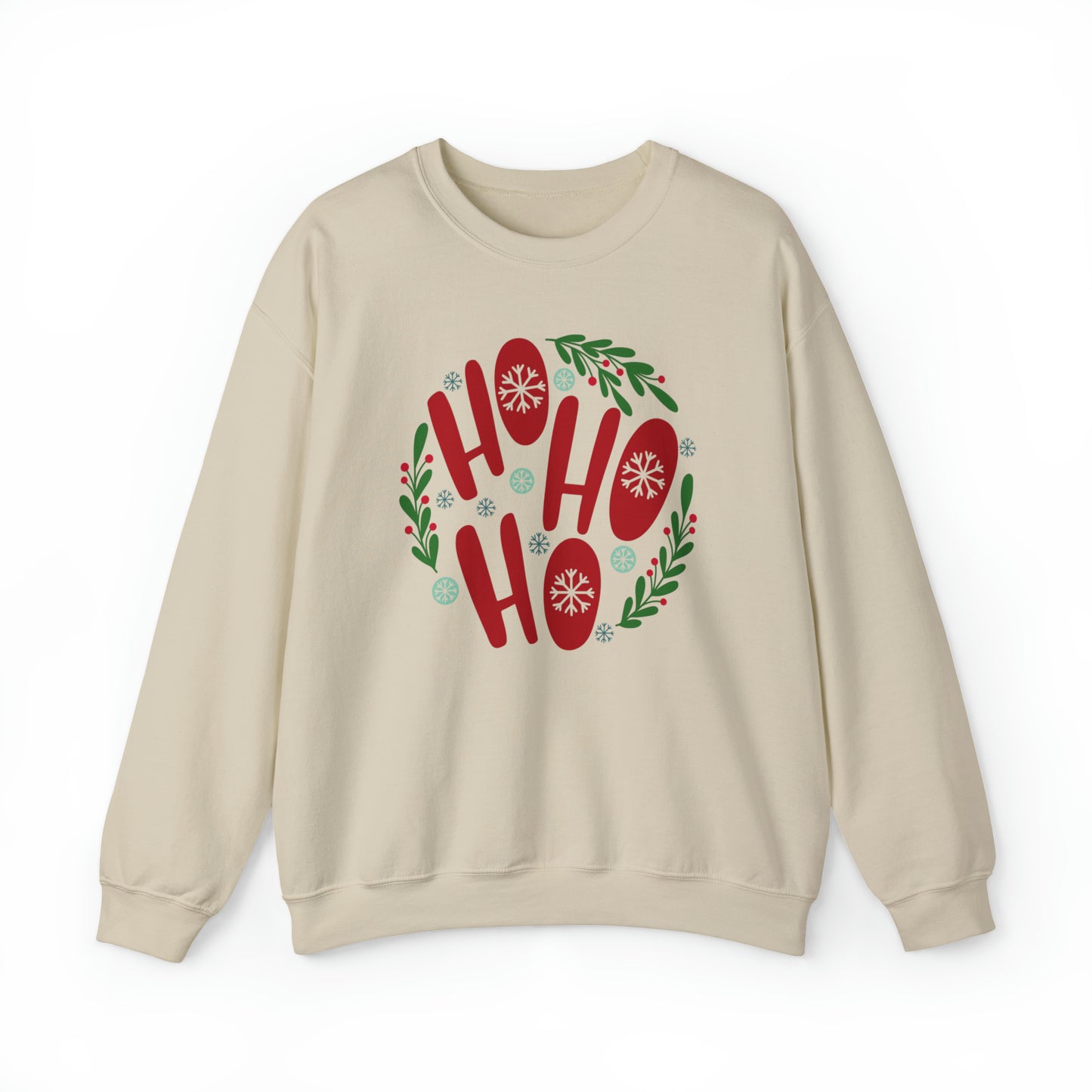 Santa Ho Ho Ho Sweatshirt, Women Christmas Holiday Shirt, Women Christmas Hoodie, Mistletoe Sweatshirt, Christmas Gift for Mom