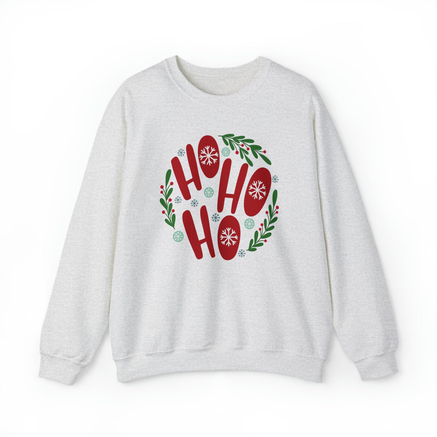 Santa Ho Ho Ho Sweatshirt, Women Christmas Holiday Shirt, Women Christmas Hoodie, Mistletoe Sweatshirt, Christmas Gift for Mom