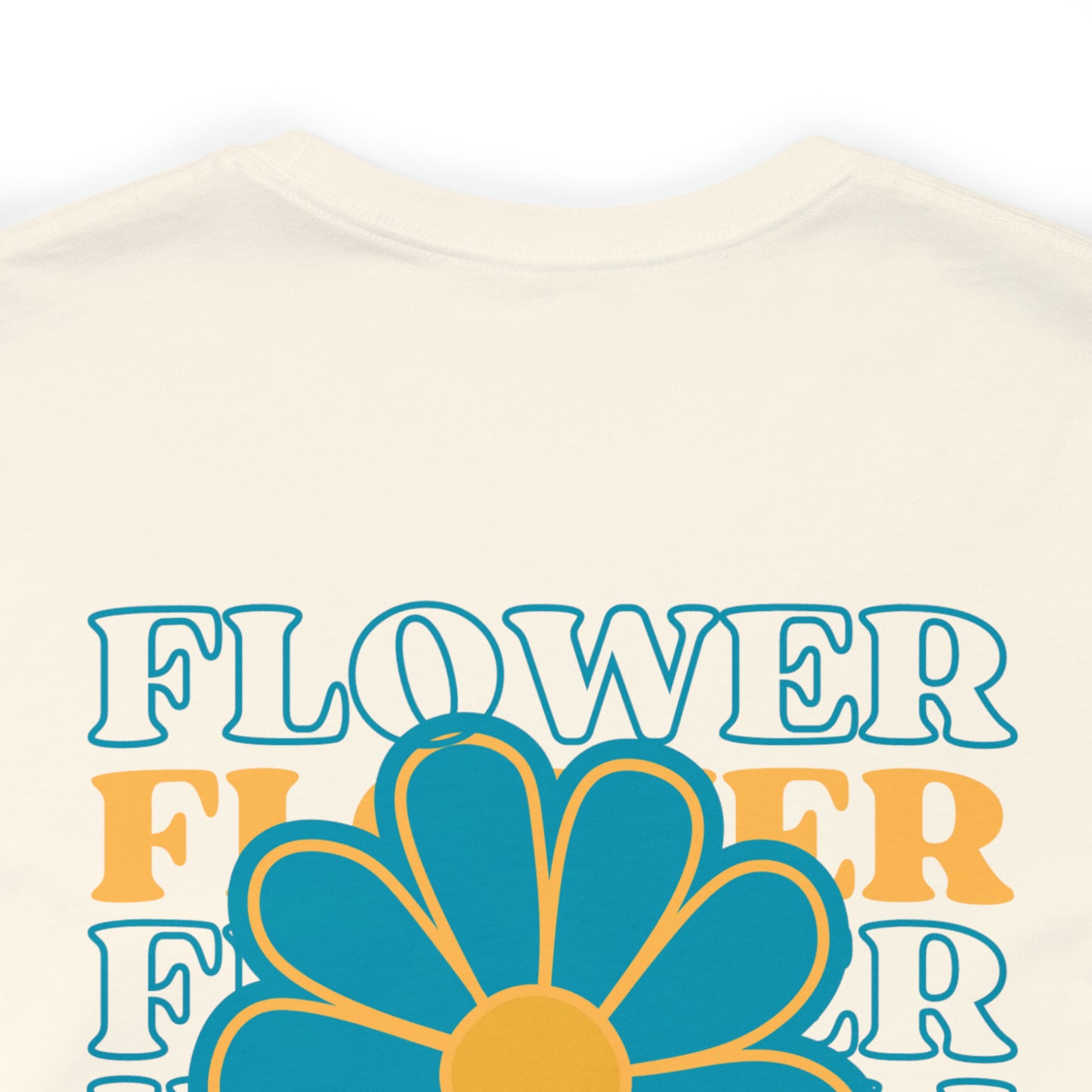 Flower Print Shirt, Flower Power Hippie Shirt, Summer Festival TShirt, Flower Girl Gift, Daisy Shirt, Gift for Women, Flower Graphic Tee