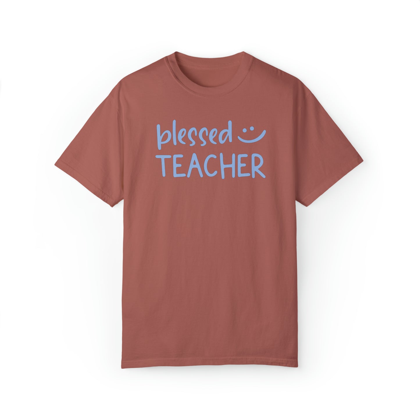 Blessed Teacher at Work T-Shirt, Teacher Motivation Inspire Shirt, Teacher Life Mode, Preschool Elemen Teacher Shirt, Christian Teacher Gift