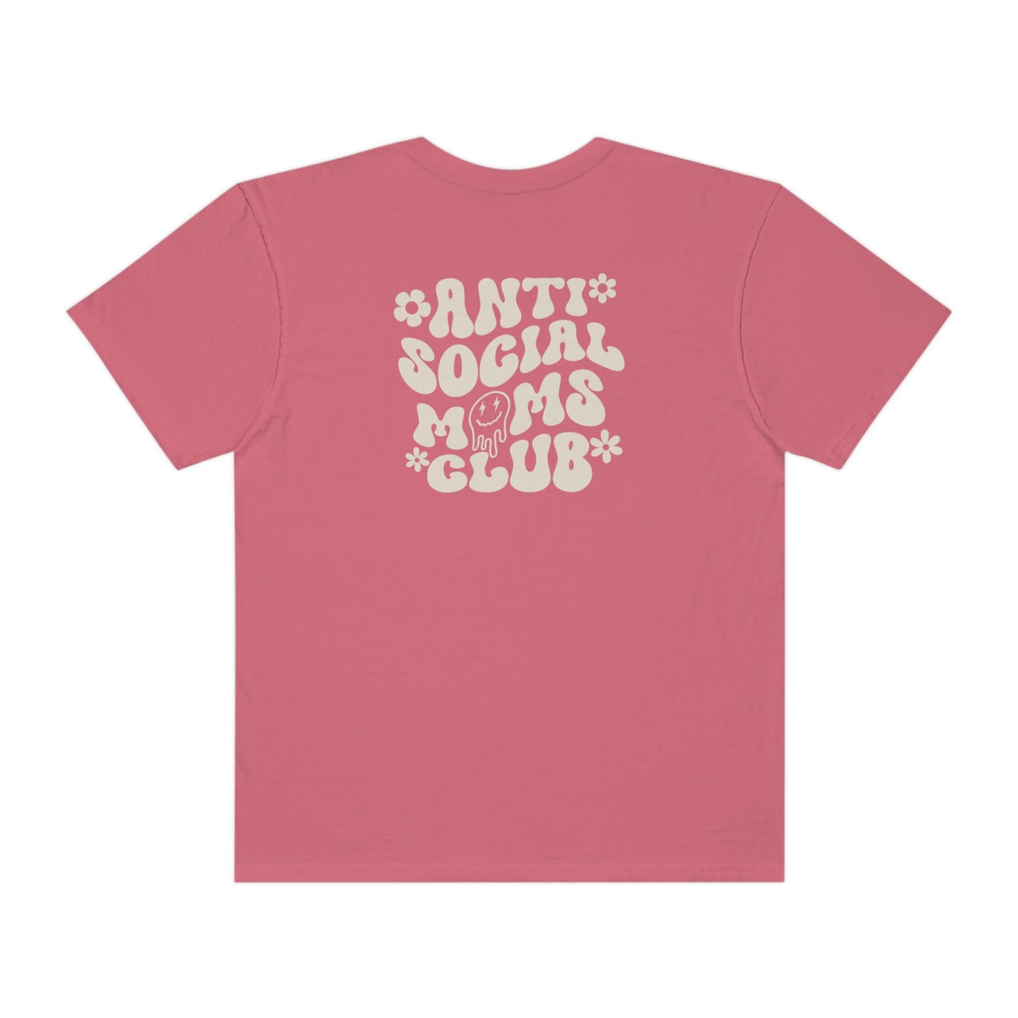 Anti Social Moms Club Shirt, Comfort Colors Shirt, Overwhelmed New Mom Shirt, Gift for Moms, Funny Shirt for Mom, Trendy Shirt for Women