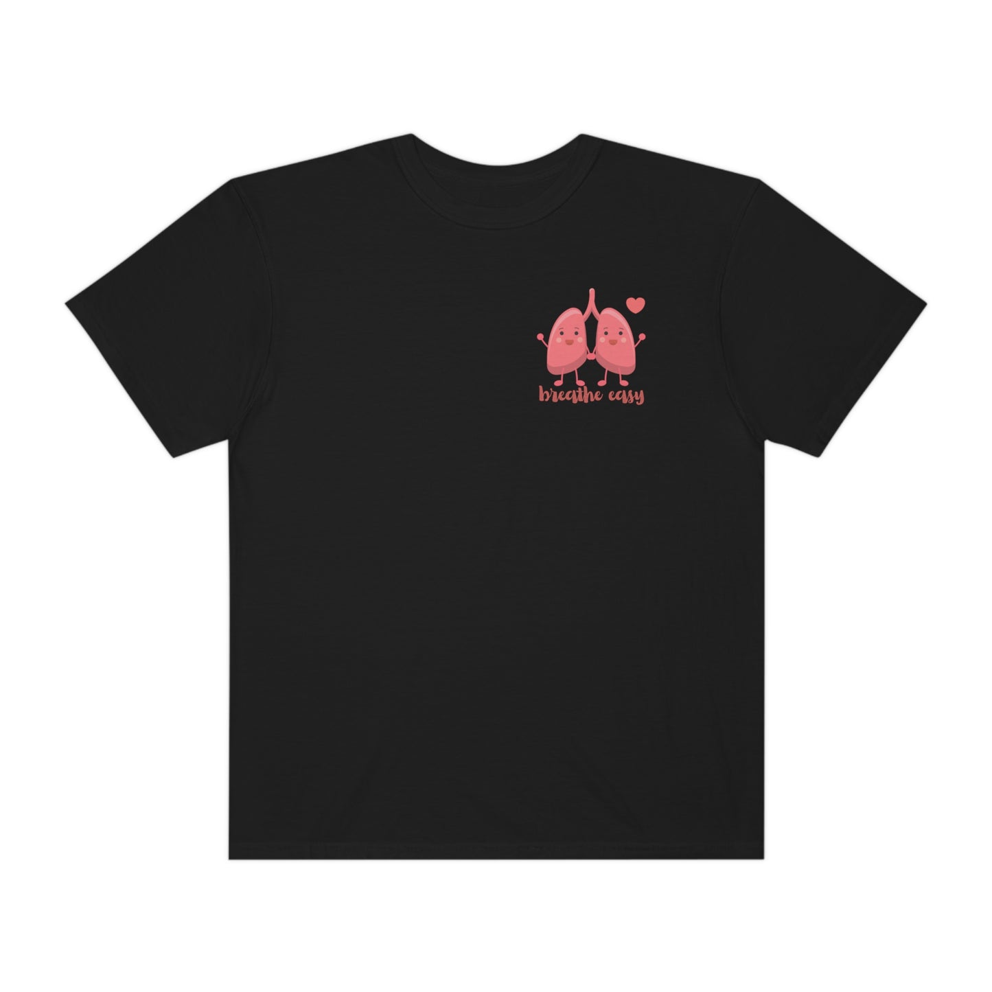 Breathe Easy Respiratory T-Shirt, Nurse Tee, Pulmonary Shirt, Gift for Respiratory Therapist, Gift for Doctor, Nurse Gift,
