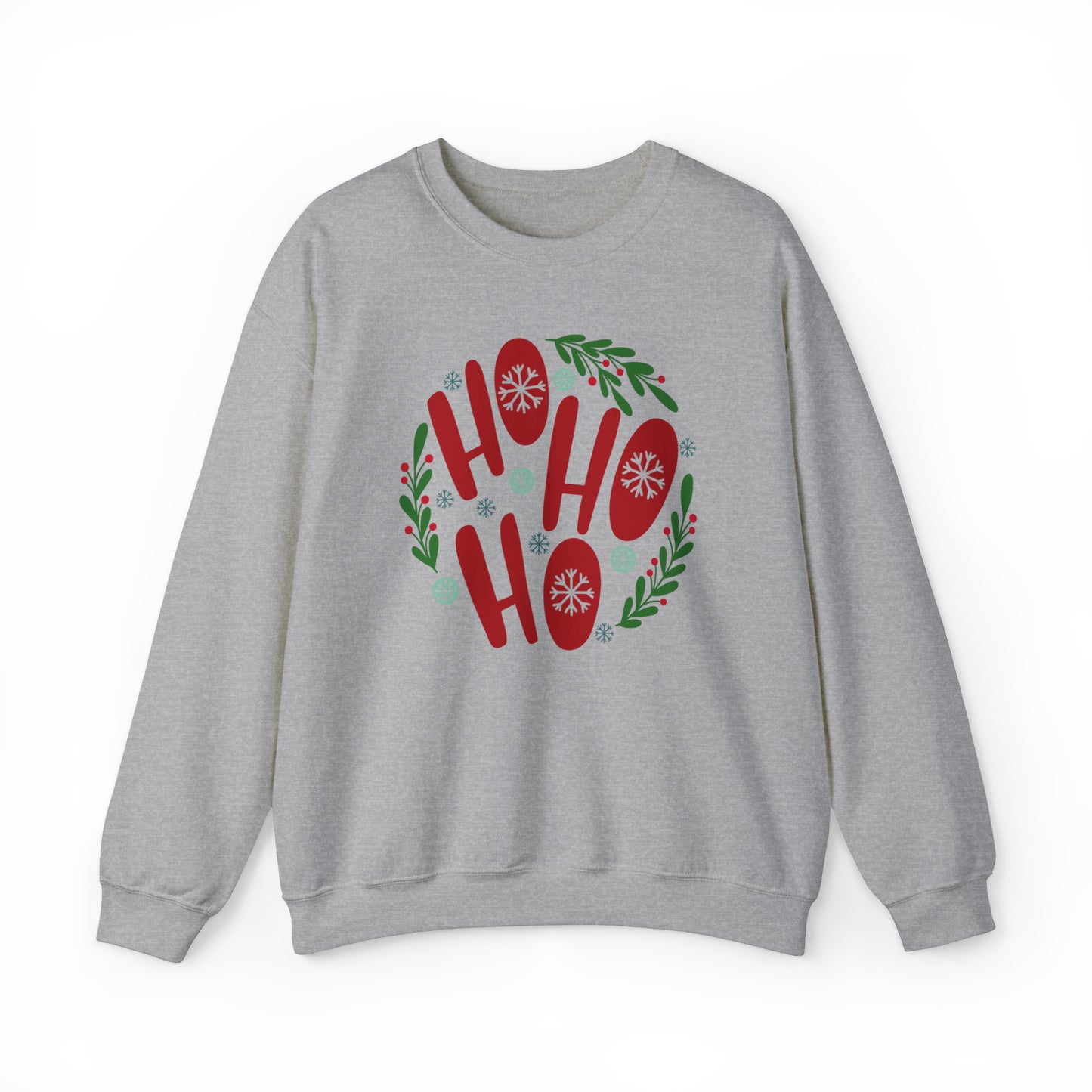 Santa Ho Ho Ho Sweatshirt, Women Christmas Holiday Shirt, Women Christmas Hoodie, Mistletoe Sweatshirt, Christmas Gift for Mom