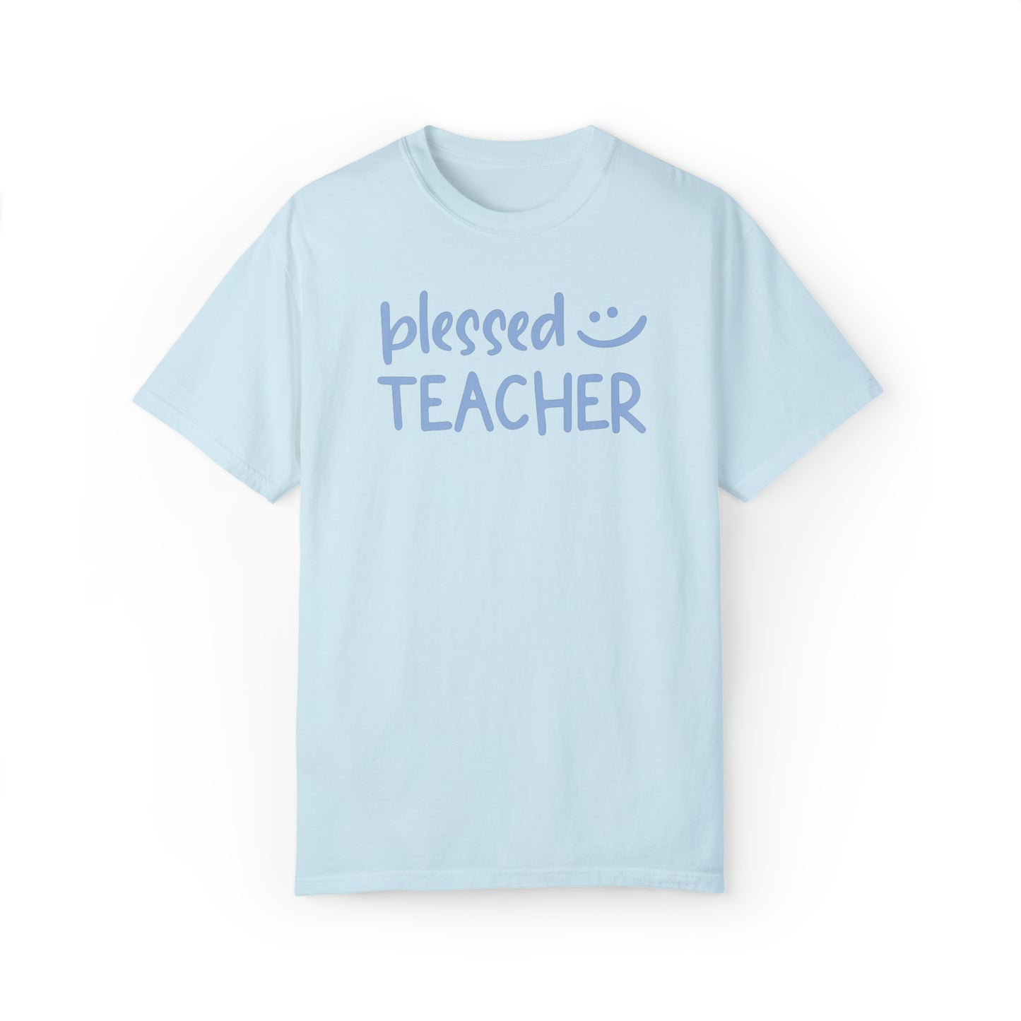 Blessed Teacher at Work T-Shirt, Teacher Motivation Inspire Shirt, Teacher Life Mode, Preschool Elemen Teacher Shirt, Christian Teacher Gift