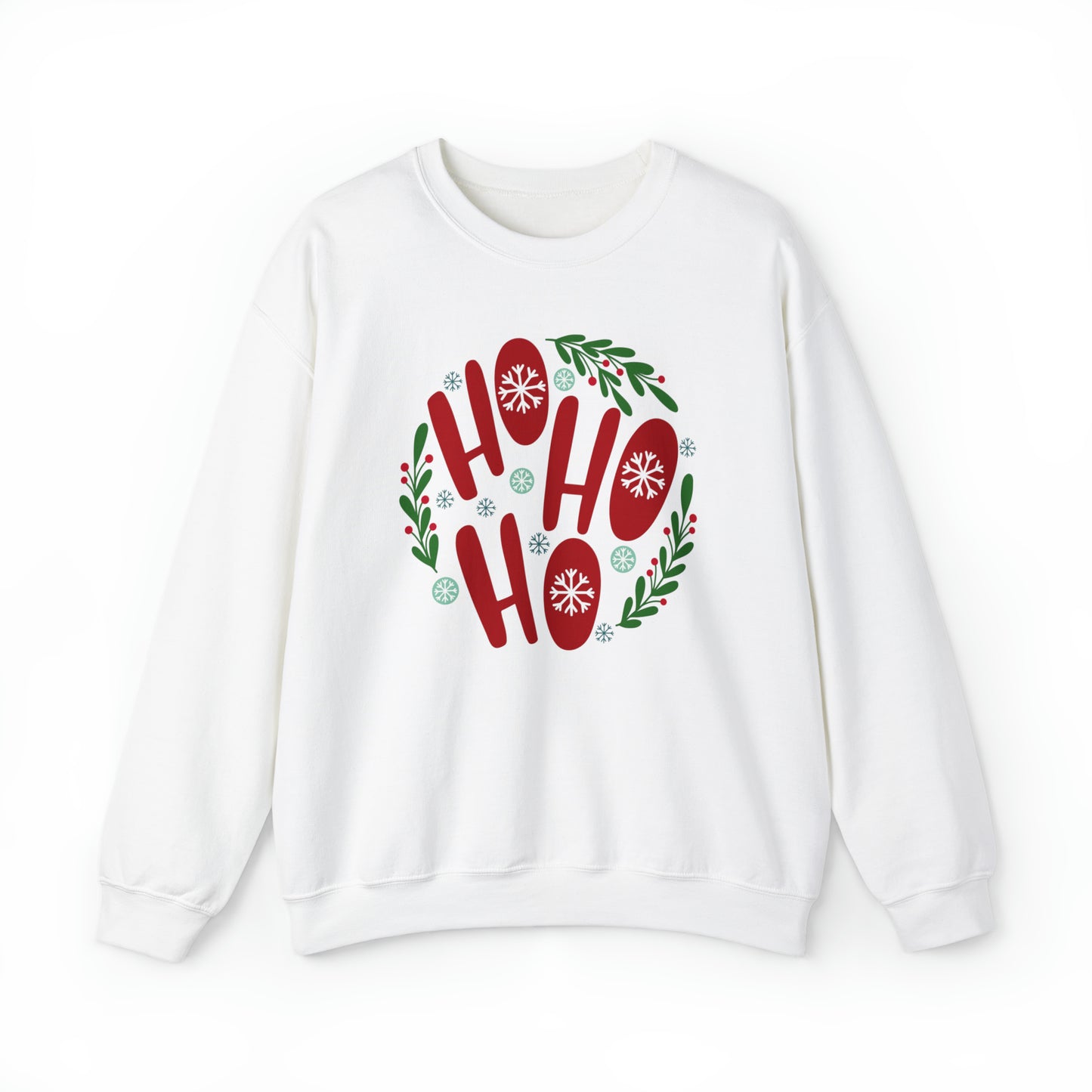 Santa Ho Ho Ho Sweatshirt, Women Christmas Holiday Shirt, Women Christmas Hoodie, Mistletoe Sweatshirt, Christmas Gift for Mom