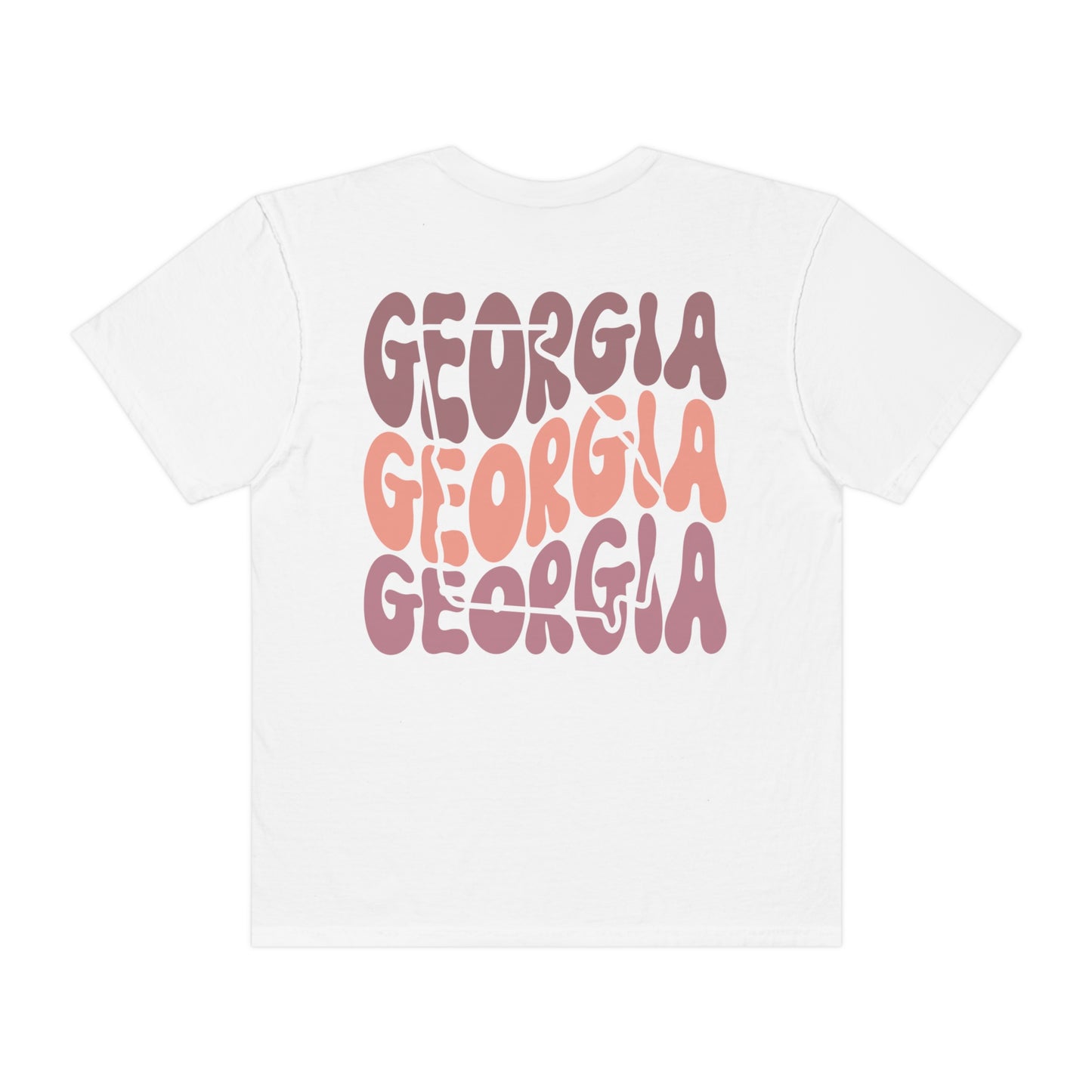 Georgia State Graphic T-Shirt, Moving to GA New Job, Atlanta Georgia Travel Gifts, Georgia Bulldog Shirt, Georgia Peach, GA University Shirt