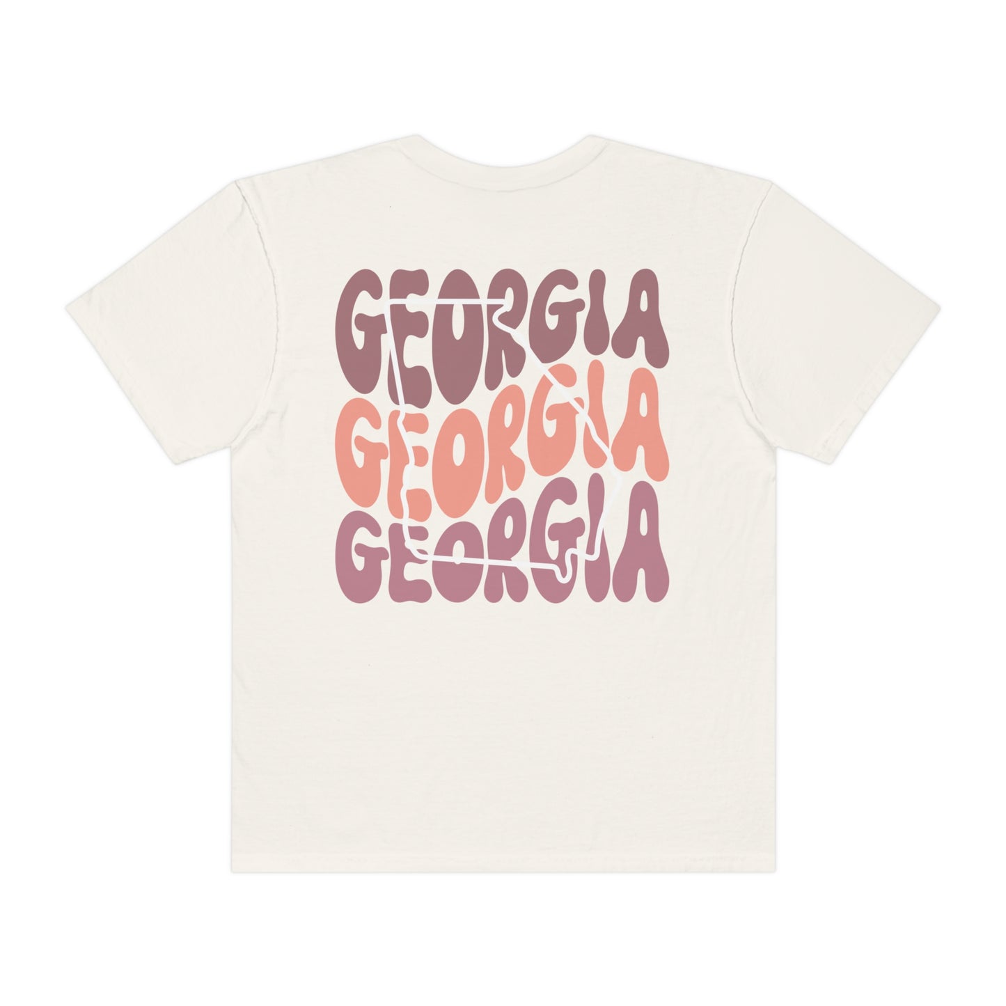 Georgia State Graphic T-Shirt, Moving to GA New Job, Atlanta Georgia Travel Gifts, Georgia Bulldog Shirt, Georgia Peach, GA University Shirt