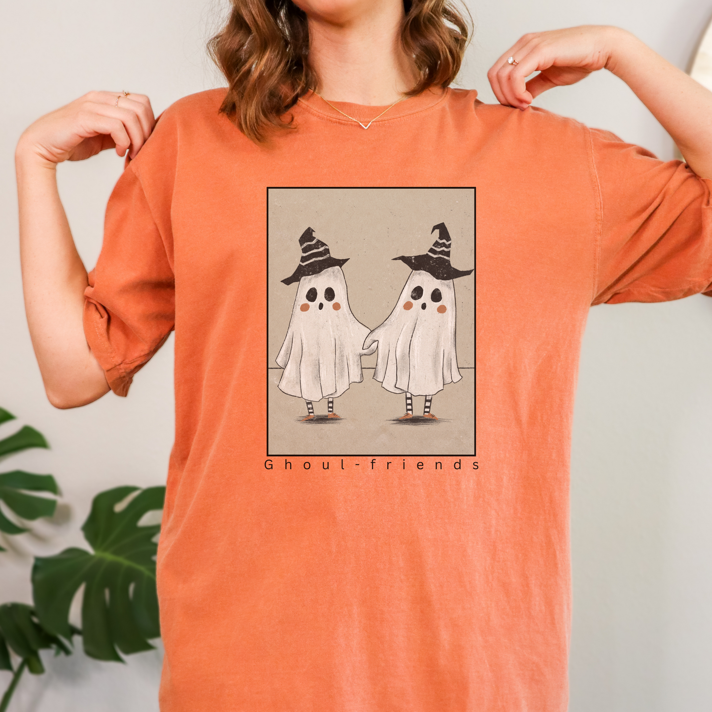 Ghoul Friends Ghost Shirt, Halloween Ghost Tees, Best Friend Gift, Gift for Her, Halloween Gift, Spooky Season Fall Shirt, Funny Halloween