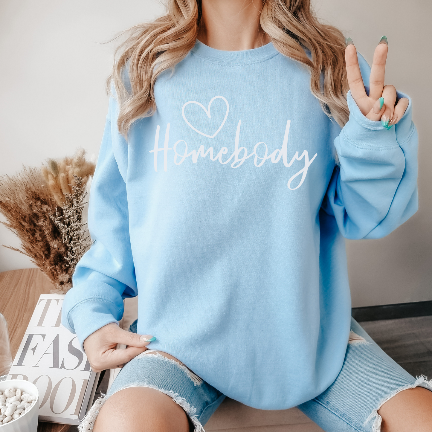 Introvert Homebody Sweatshirt, Trendy Aesthetic VSCO Girl, Anxious Overthinker Sweatshirt, Women's Hoodies, Gift for Friend, Gift for Her