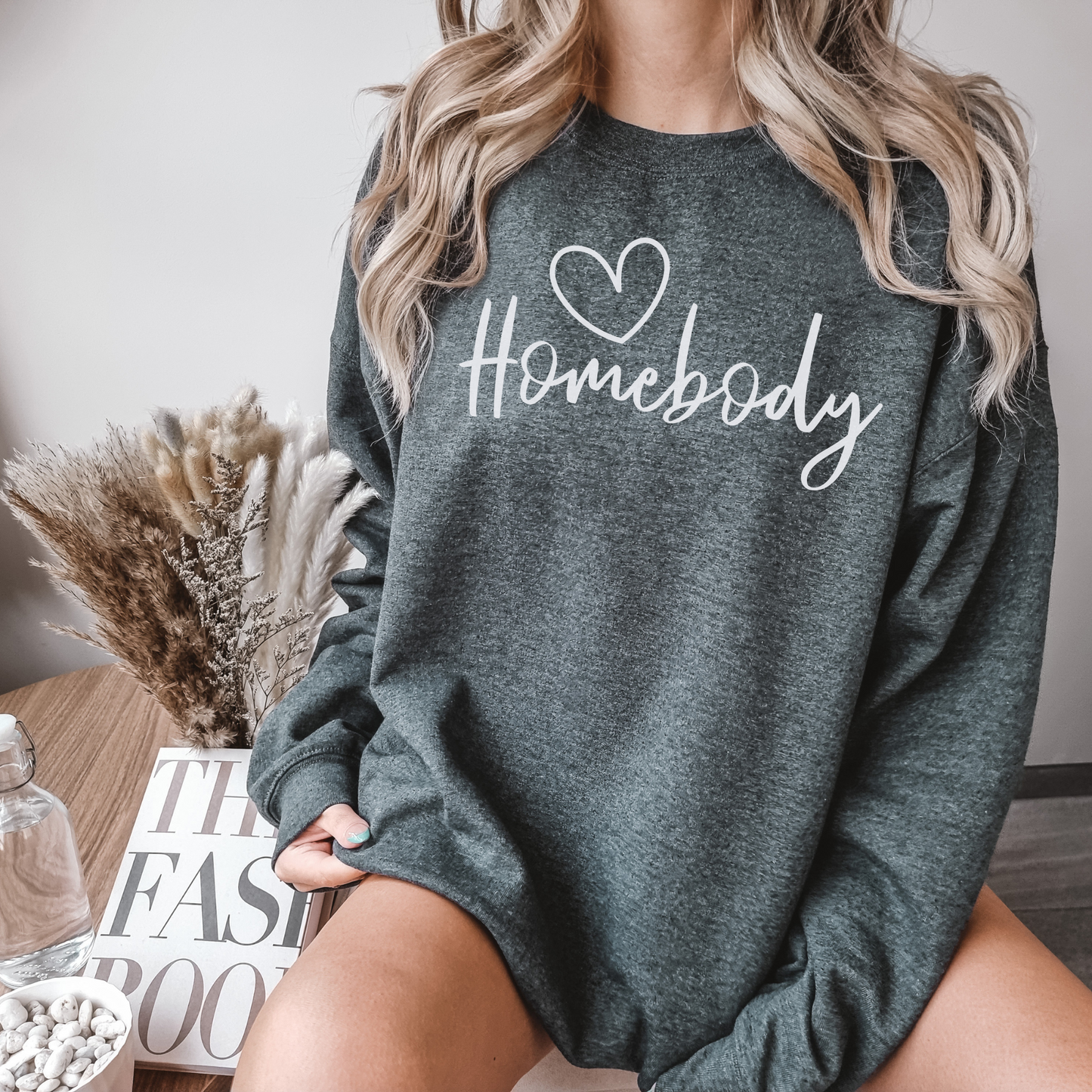 Introvert Homebody Sweatshirt, Trendy Aesthetic VSCO Girl, Anxious Overthinker Sweatshirt, Women's Hoodies, Gift for Friend, Gift for Her