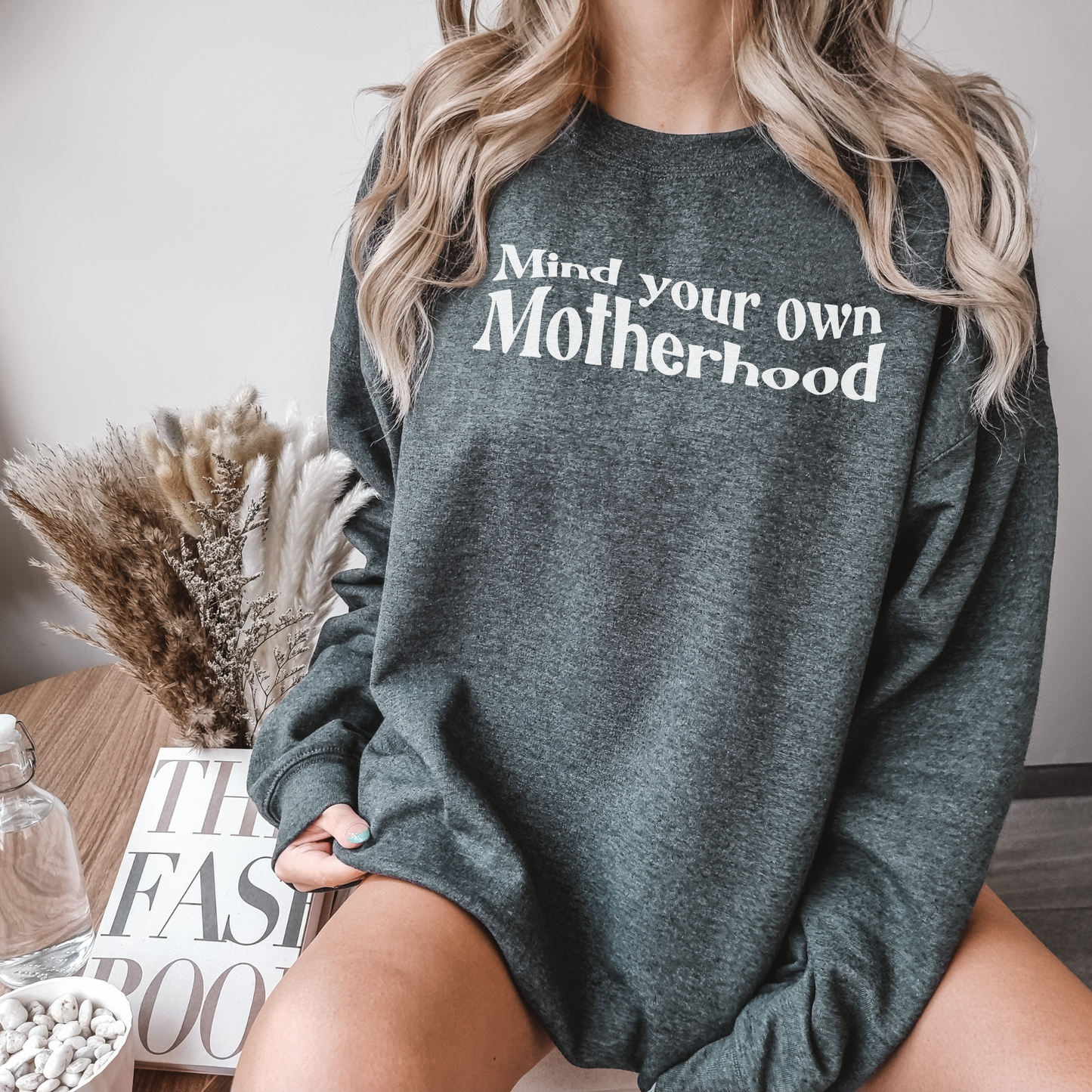 Mind Your Own Motherhood Sweatshirt, Mother Mama Mom Sweatshirt, Cute Trendy Mom Sweatshirt, Women Hoodies, Funny Sarcastic Sweatshirt