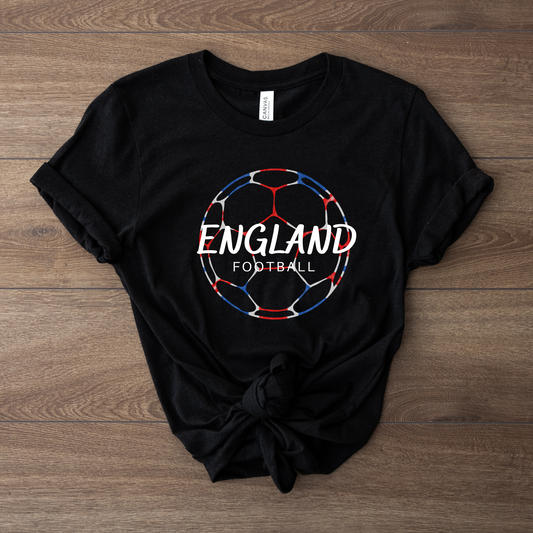 England Football Soccer T-Shirt, London England Shirt, World Cup Jersey T-Shirt, Women Football Sport Tshirt, England Travel Gift