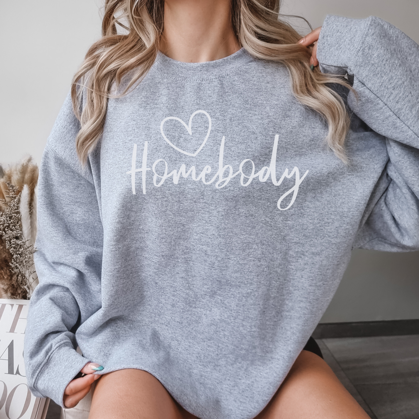 Introvert Homebody Sweatshirt, Trendy Aesthetic VSCO Girl, Anxious Overthinker Sweatshirt, Women's Hoodies, Gift for Friend, Gift for Her